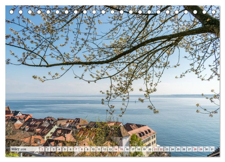 Produktbild: Traumhafter Bodensee (Tischkalender 2026 DIN A5 quer), CALVENDO Monatskalender