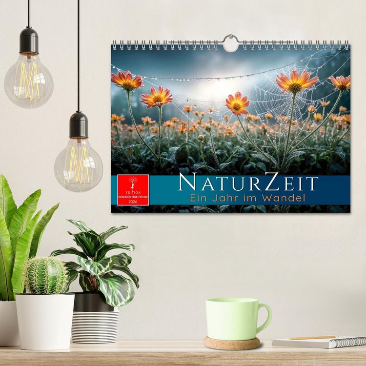 Produktbild: Naturzeit - Ein Jahr im Wandel (Wandkalender 2026 DIN A4 quer), CALVENDO Monatskalender
