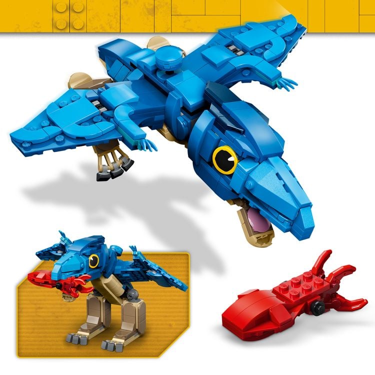 Produktbild: LEGO Jurassic World 77977 Baby-Dinosaurier: Pteranodon, Bauspielzeug f&uuml;r Kinder ab 7 Jahren
