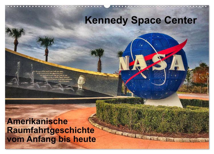 Produktbild: Kennedy Space Center (Wandkalender 2026 DIN A2 quer), CALVENDO Monatskalender