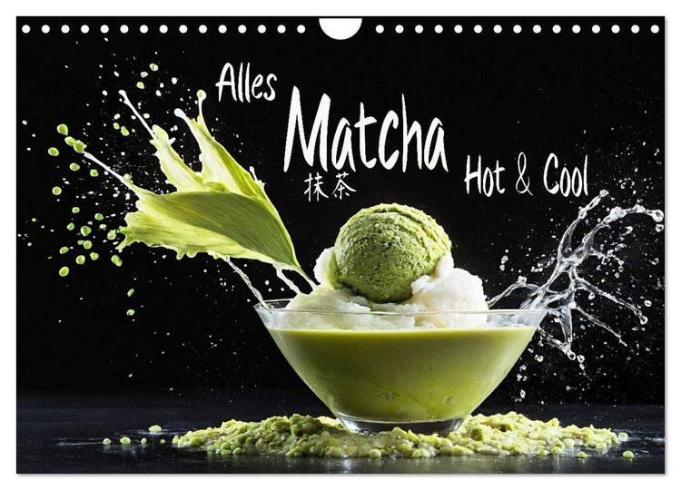 Produktbild: Alles Matcha - Hot und Cool (Wandkalender 2027 DIN A4 quer), CALVENDO Monatskalender