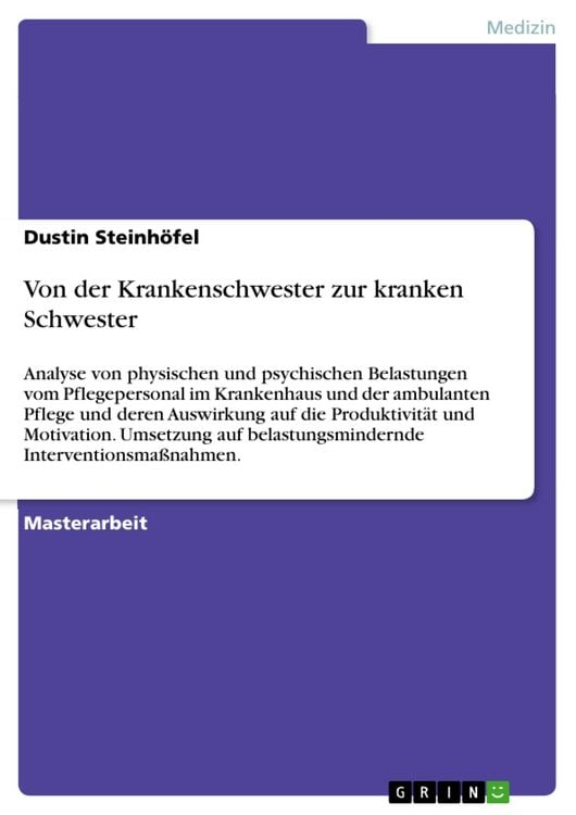 Produktbild: Von der Krankenschwester zur kranken Schwester