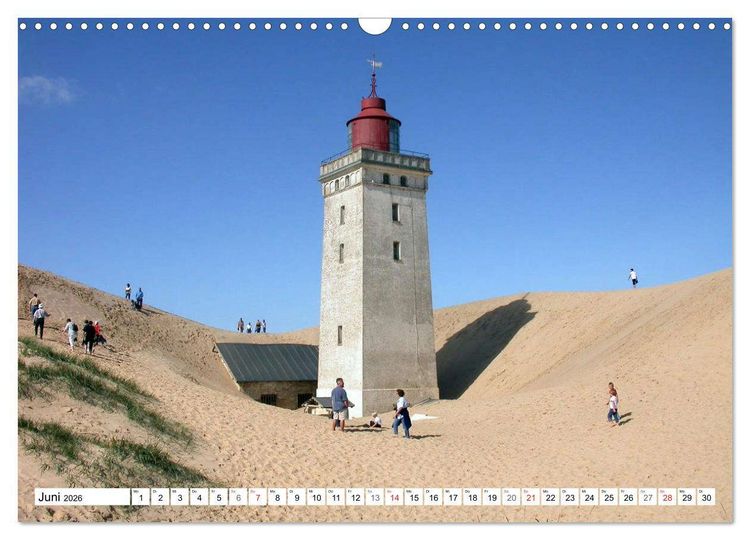 Produktbild: Rubjerg Knude Fyr (Wandkalender 2026 DIN A3 quer), CALVENDO Monatskalender