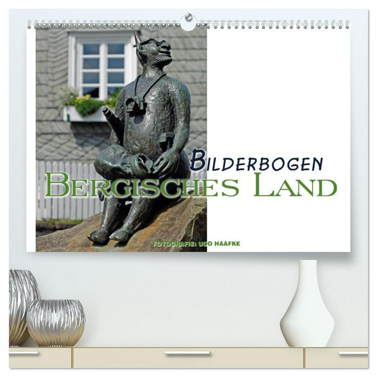 Produktbild: Bilderbogen Bergisches Land (hochwertiger Premium Wandkalender 2026 DIN A2 quer), Kunstdruck in Hochglanz