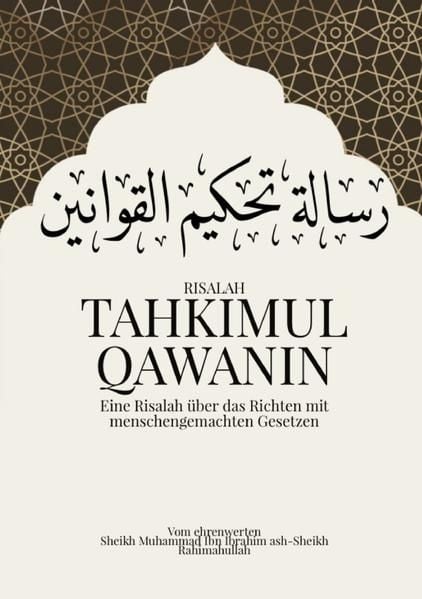 Produktbild: Risalah Tahkimul Qawanin