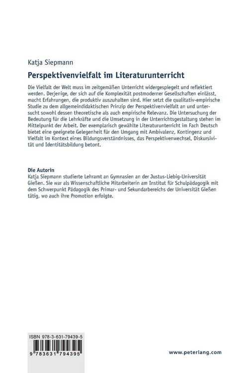Produktbild: Perspektivenvielfalt im Literaturunterricht