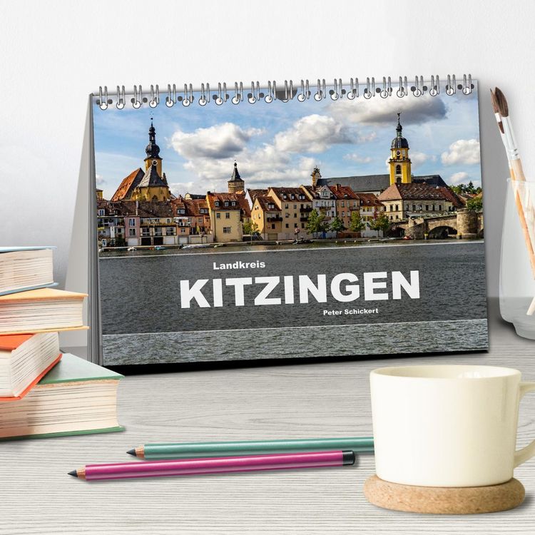 Produktbild: Landkreis Kitzingen (Tischkalender 2026 DIN A5 quer), CALVENDO Monatskalender