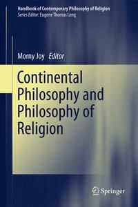 Produktbild: Continental Philosophy and Philosophy of Religion