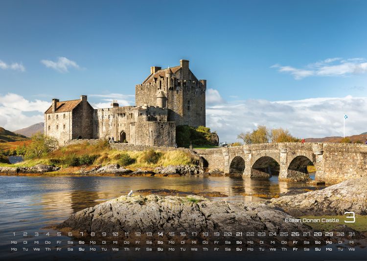 Produktbild: Schottland &ndash; Mystik der Highlands - 2027 - Kalender DIN A3