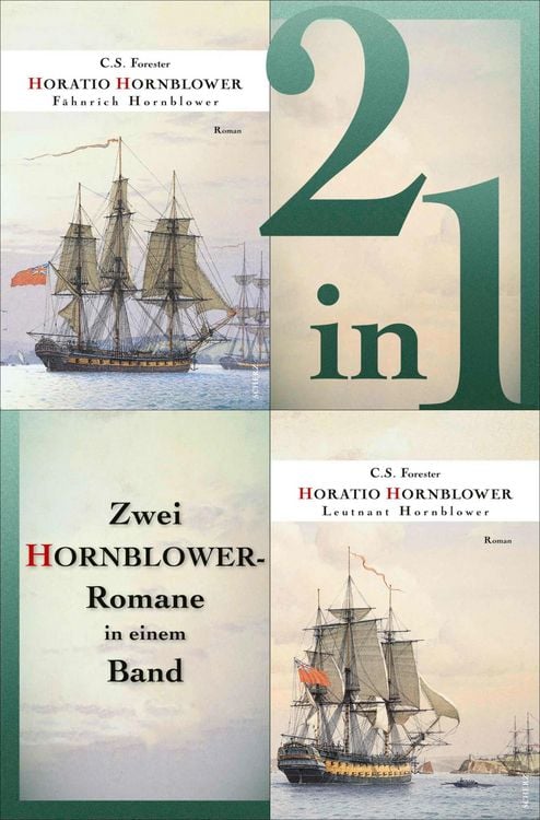 Produktbild: Fähnrich Hornblower / Leutnant Hornblower - Zwei Romane in einem Band