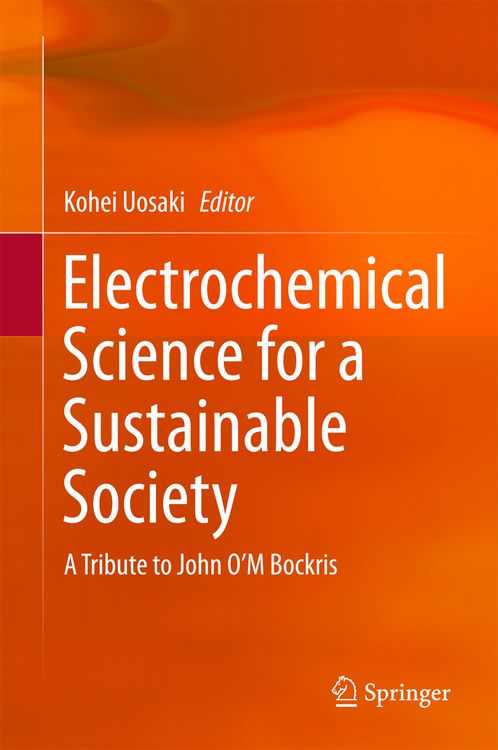 Produktbild: Electrochemical Science for a Sustainable Society