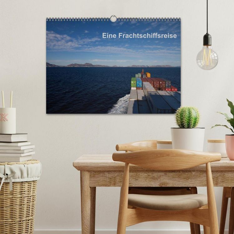 Produktbild: Eine Frachtschiffreise (Wandkalender 2027 DIN A3 quer), CALVENDO Monatskalender
