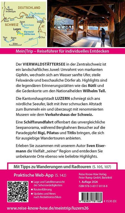 Produktbild: Reise Know-How MeinTrip Vierwaldst&auml;ttersee & Luzern