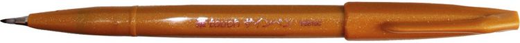 Produktbild: PENTEL Pinselstift Sign Pen Brush, ocker