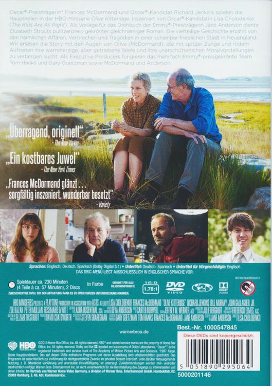 Produktbild: Olive Kitteridge - Mini Serie [2 DVDs]