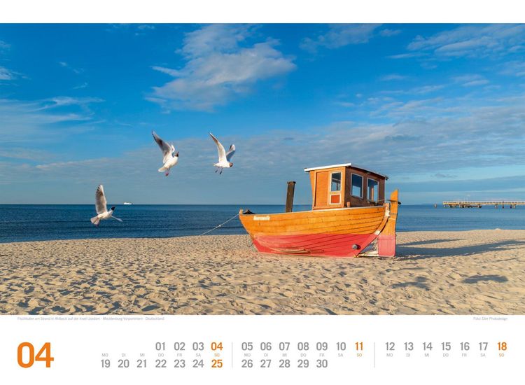 Produktbild: Ostsee ReiseLust Kalender 2027 | von Flensburg bis nach Usedom