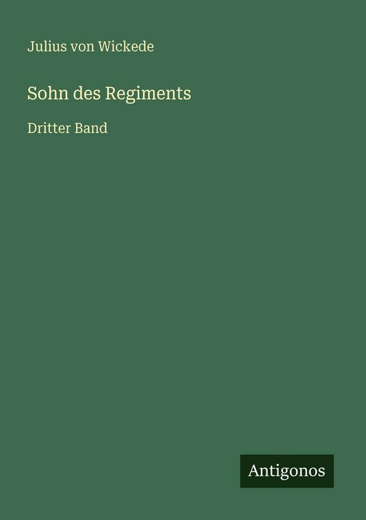 Produktbild: Sohn des Regiments