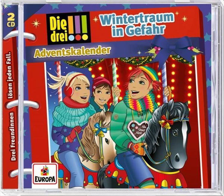 Die drei !!! - Wintertraum in Gefahr (2 Audio-CD's) - Adventskalender