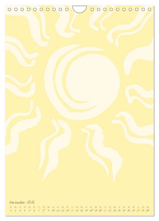 Produktbild: FOTOS & BASTELN - Always the Sun (Wandkalender 2026 DIN A4 hoch), CALVENDO Monatskalender