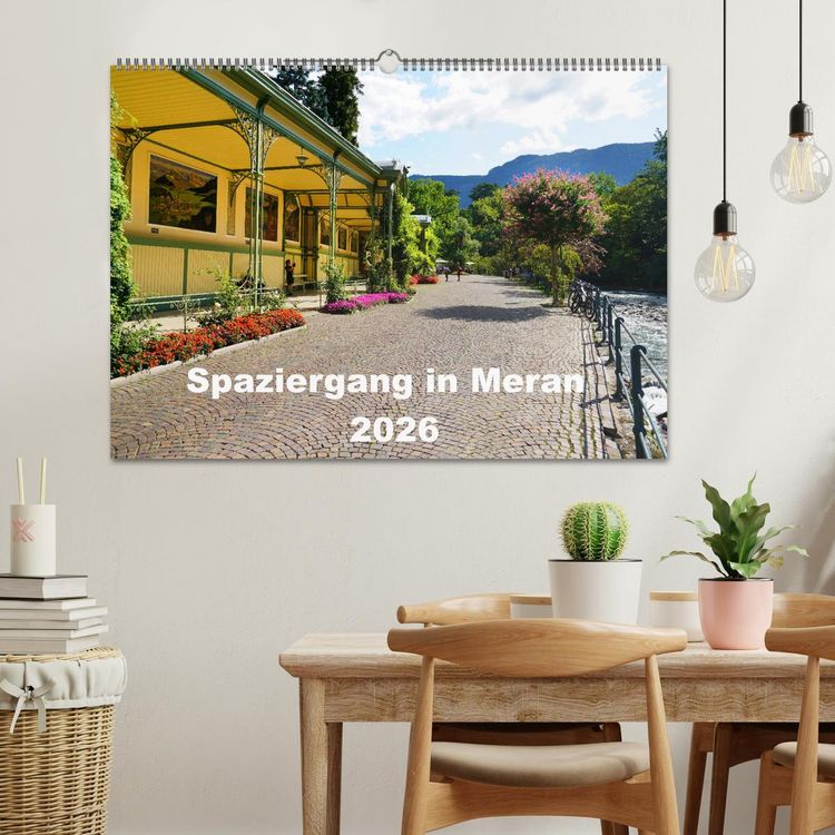 Produktbild: Spaziergang in Meran (Wandkalender 2026 DIN A2 quer), CALVENDO Monatskalender