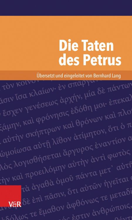Produktbild: Die Taten des Petrus