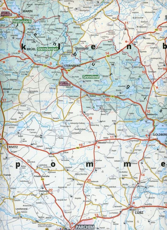 Produktbild: ADAC Regionalkarte 02 Mecklenburgische K&uuml;ste und Seenplatte 1:150.000