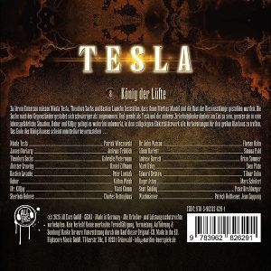 Produktbild: Tesla - K&ouml;nig der L&uuml;fte,1 Audio-CD