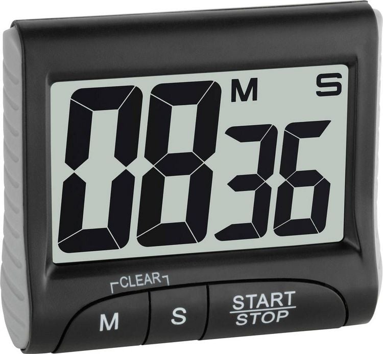 Produktbild: TFA Dostmann 38.2021.01 Timer Schwarz digital