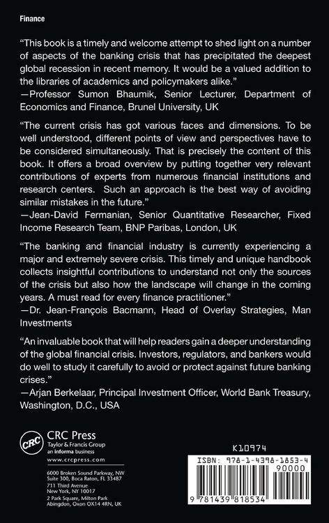 Produktbild: The Banking Crisis Handbook