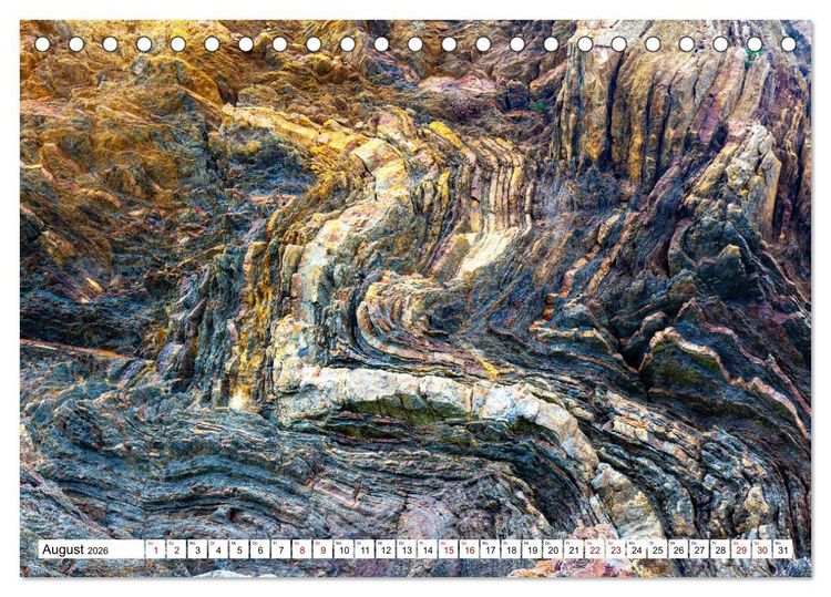 Produktbild: Rustikale Felsen (Tischkalender 2026 DIN A5 quer), CALVENDO Monatskalender
