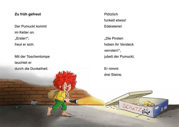 Pumuckl, Bücherhelden 1. Klasse, Pumuckl auf Schatzsuche