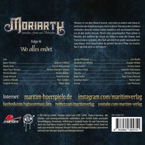 Produktbild: Moriarty - Wo alles endet,1 Audio-CD