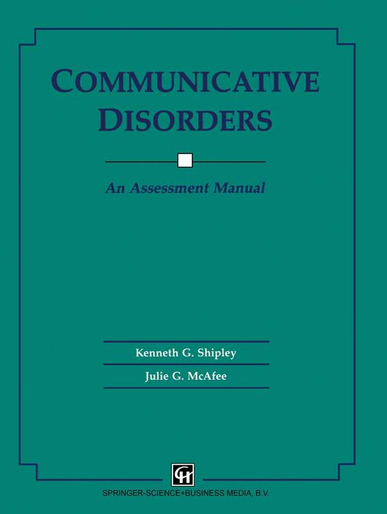 Produktbild: Communicative Disorders