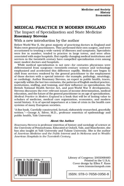 Produktbild: Medical Practice in Modern England