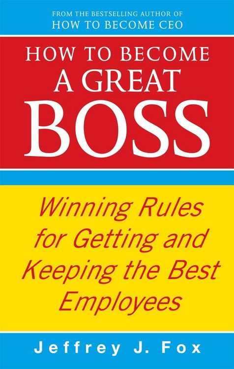 Produktbild: How To Become A Great Boss