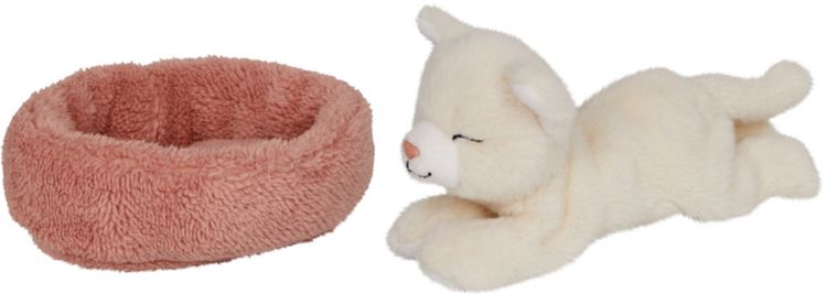 Produktbild: Schlafende Katze Penny im Korb