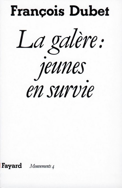 Produktbild: La Gal&egrave;re : Jeunes en survie