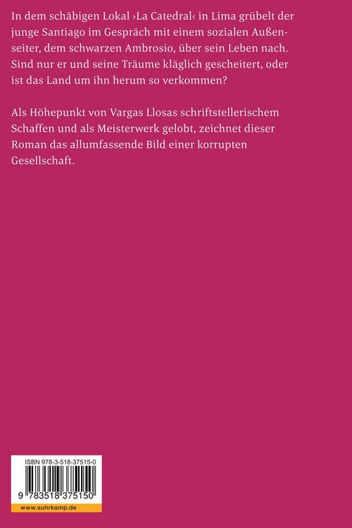 Produktbild: Gespr&auml;ch in der &raquo;Kathedrale&laquo;