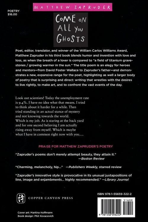 Produktbild: Come on All You Ghosts