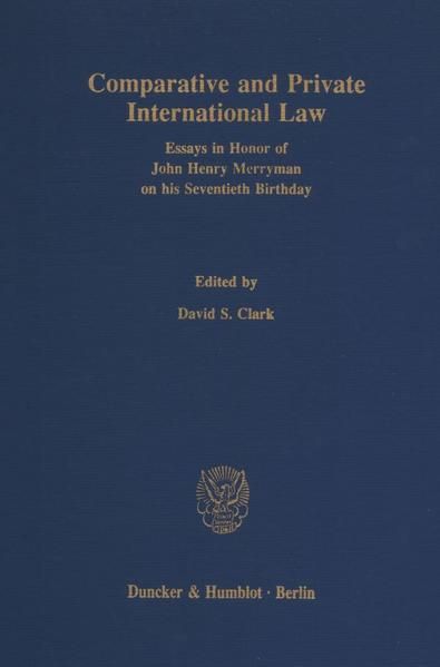 Produktbild: Comparative and Private International Law.