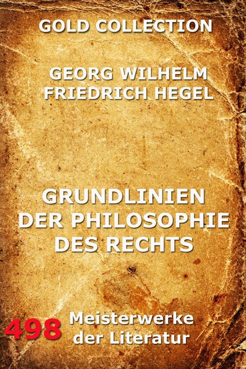 Produktbild: Grundlinien der Philosophie des Rechts