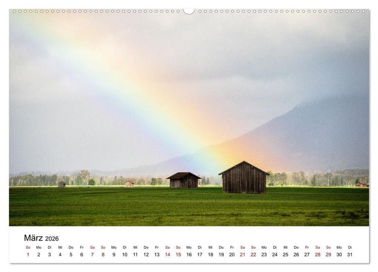 Produktbild: Magische Landschaften - Faszination Natur (Wandkalender 2026 DIN A2 quer), CALVENDO Monatskalender