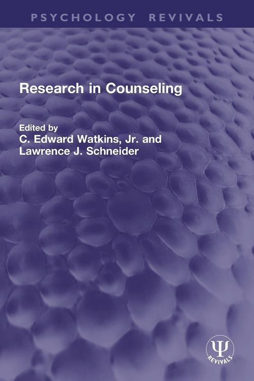 Produktbild: Research in Counseling