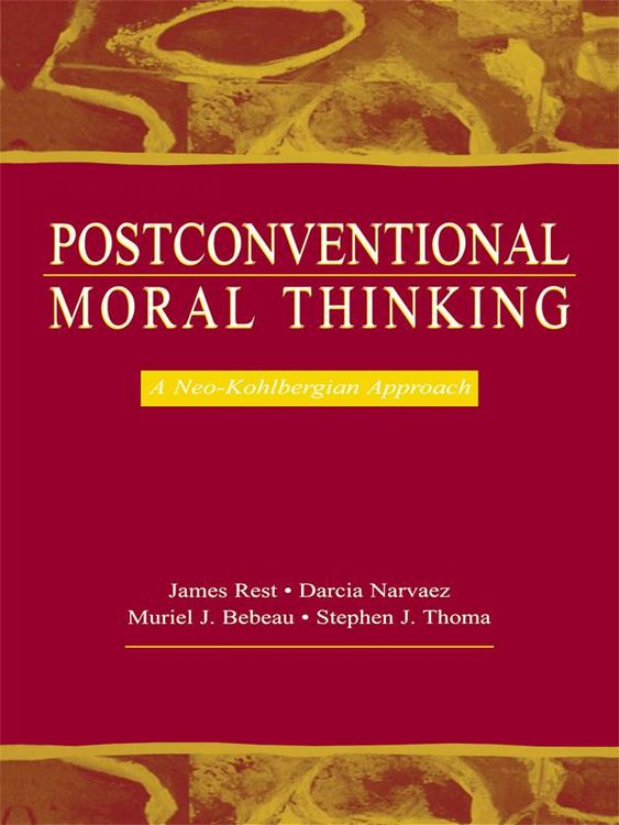 Produktbild: Postconventional Moral Thinking