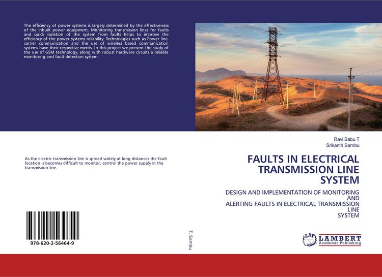 Produktbild: FAULTS IN ELECTRICAL TRANSMISSION LINE SYSTEM