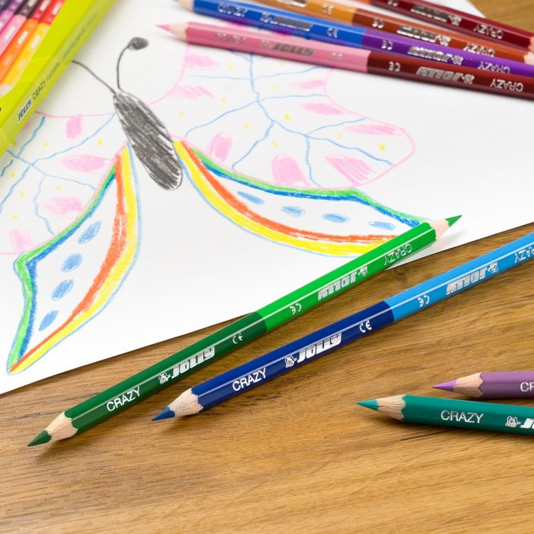Produktbild: JOLLY Superstick Crazy - Neue Farben, 12er-Kartonetui