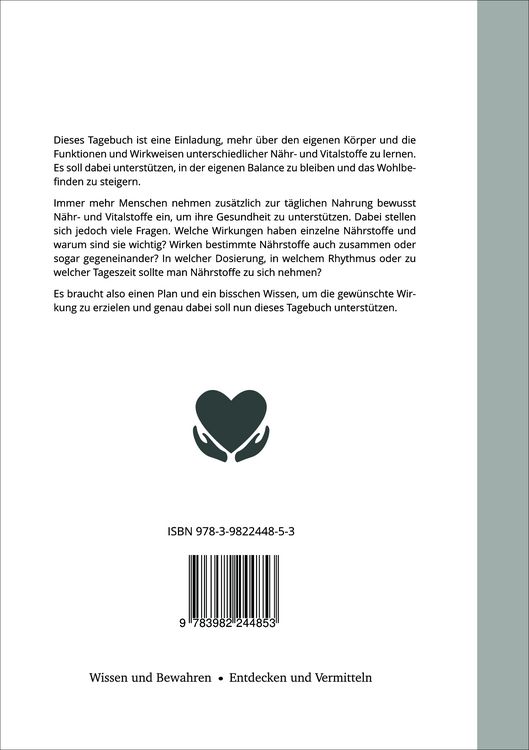Produktbild: N&auml;hrstoff-Tagebuch