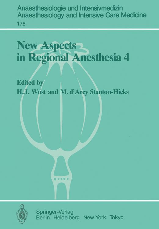 Produktbild: New Aspects in Regional Anesthesia 4