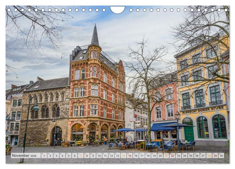 Produktbild: Aachen Impressionen (Wandkalender 2026 DIN A4 quer), CALVENDO Monatskalender