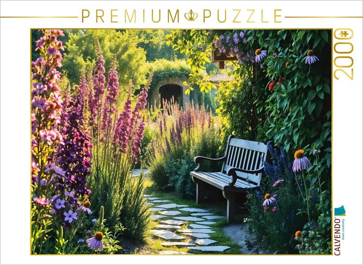 Produktbild: CALVENDO Puzzle Der Weg ins Bl&uuml;tengeheimnis | 2000 Teile Lege-Gr&ouml;&szlig;e 90x67cm Foto-Puzzle f&uuml;r gl&uuml;ckliche Stunden